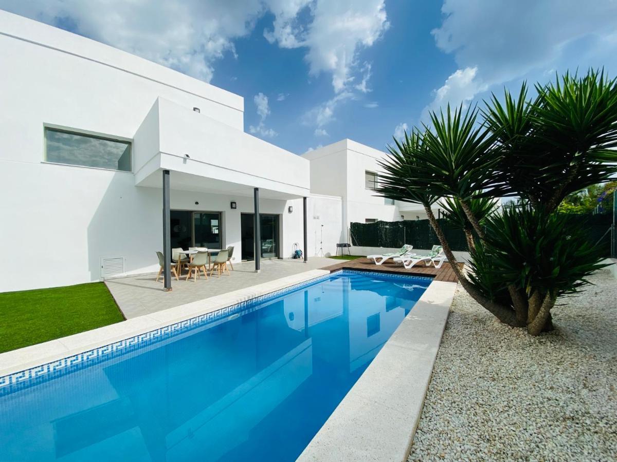 Casa Coco Stylisches Beachhouse Mit Pool & Sundeck Els Poblets Denia Luaran gambar