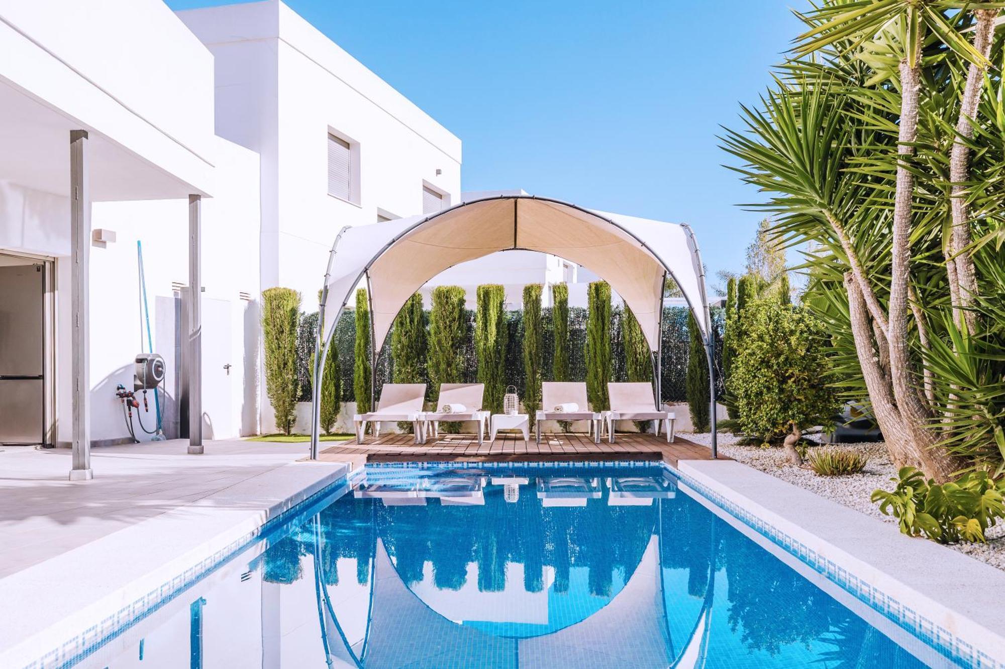 Casa Coco Stylisches Beachhouse Mit Pool & Sundeck Els Poblets Denia Luaran gambar