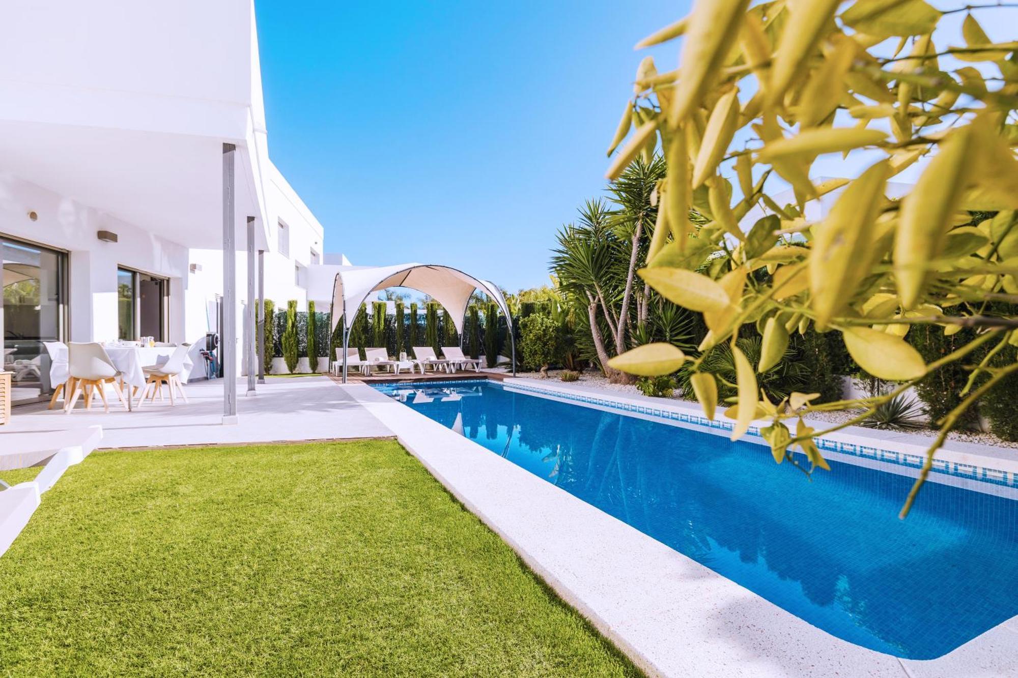 Casa Coco Stylisches Beachhouse Mit Pool & Sundeck Els Poblets Denia Luaran gambar