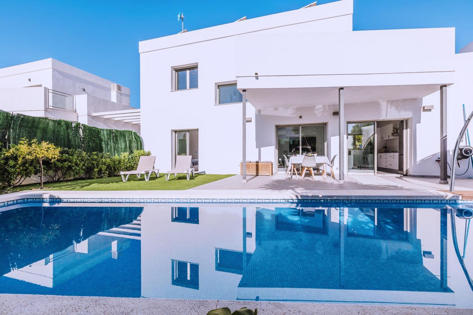 Casa Coco Stylisches Beachhouse Mit Pool & Sundeck Els Poblets Denia Luaran gambar