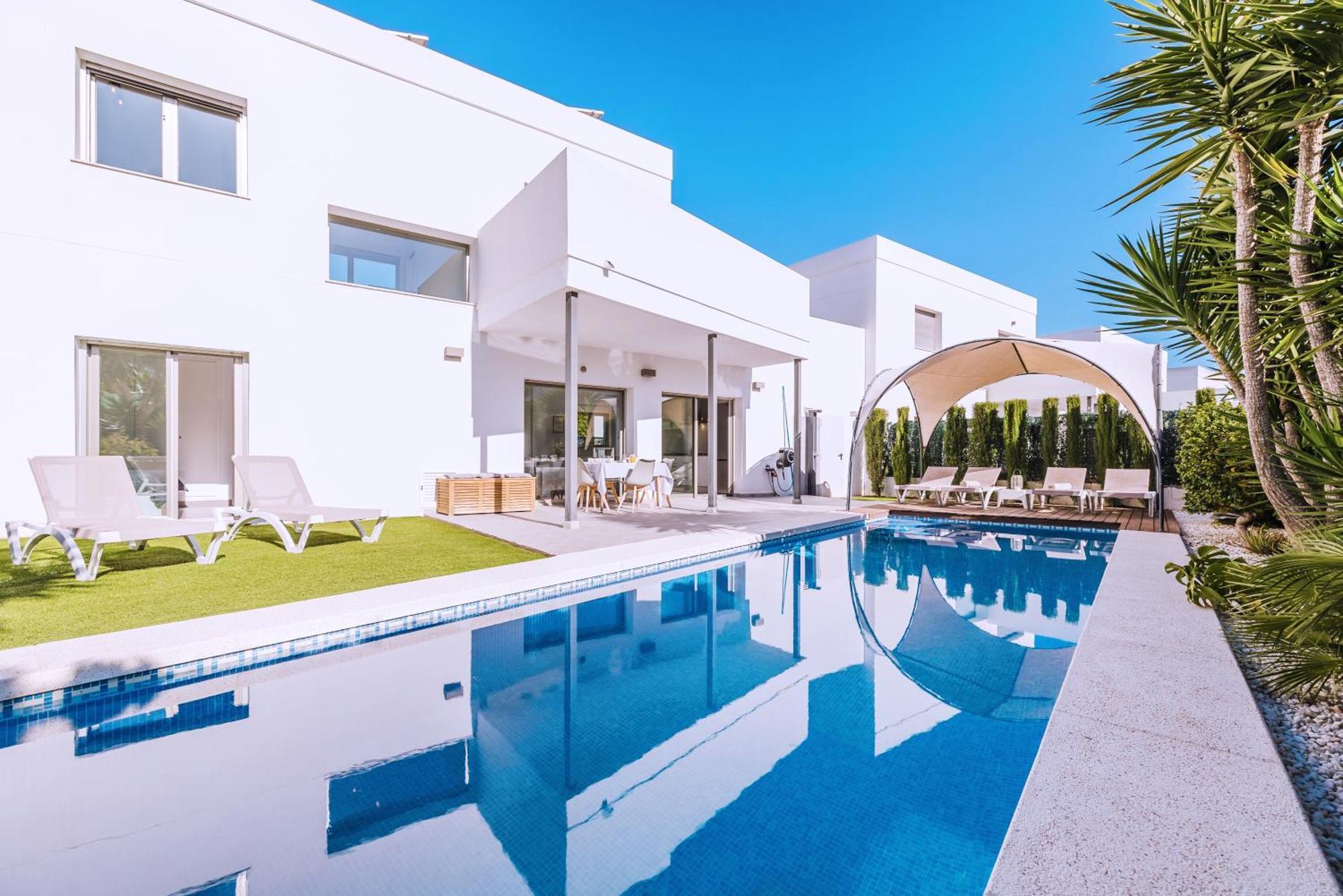 Casa Coco Stylisches Beachhouse Mit Pool & Sundeck Els Poblets Denia Luaran gambar