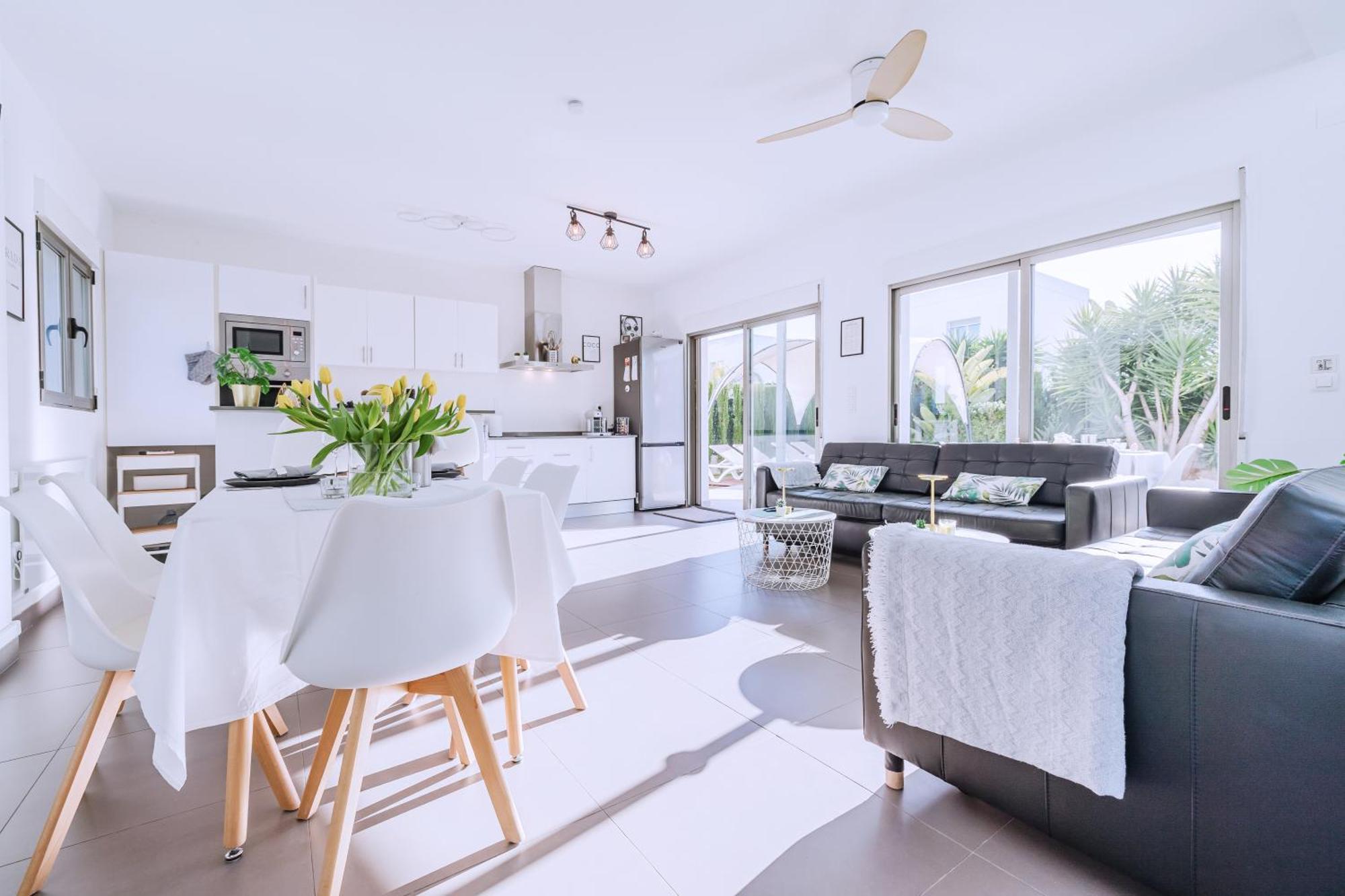 Casa Coco Stylisches Beachhouse Mit Pool & Sundeck Els Poblets Denia Luaran gambar